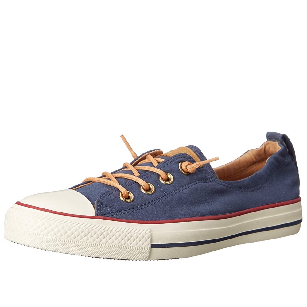 Navy Blue Converse Shoreline Shoes